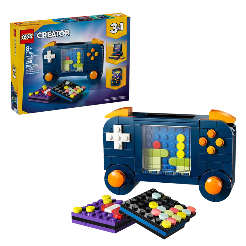 Retro Gaming Handhelds - LEGO Creator 3in1 Blocchi da Costruzione