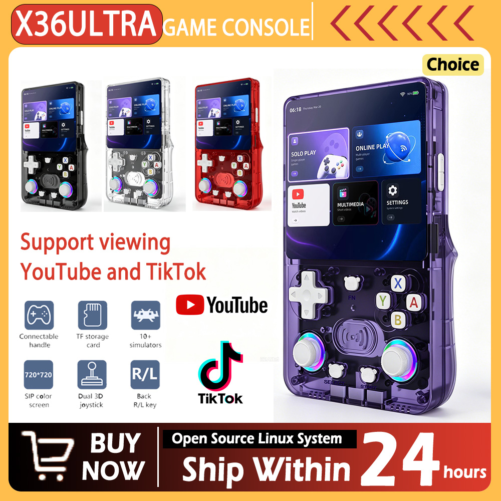 Retro Gaming Portable - Nuova console di gioco portatile X36