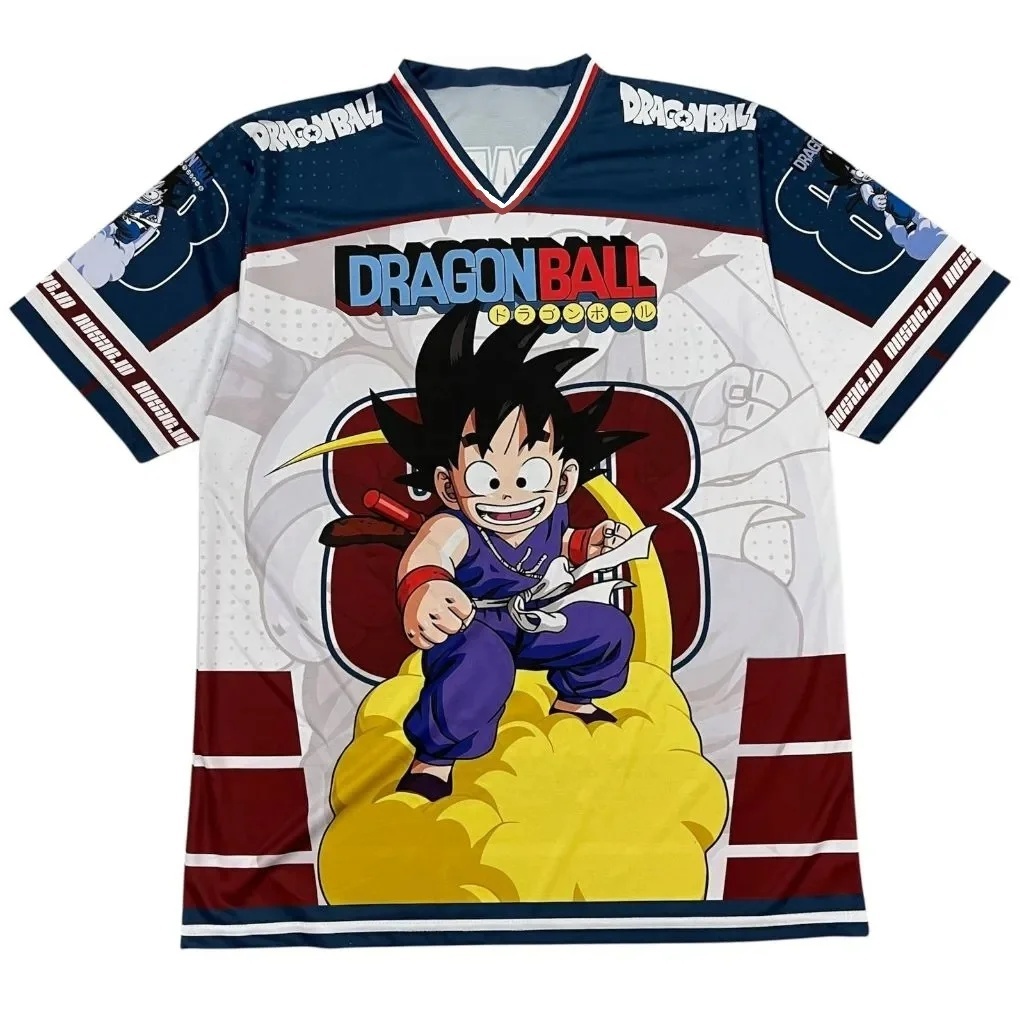 Retro Gaming Jersey - Maglia Dragon Ball Kid Goku Retro