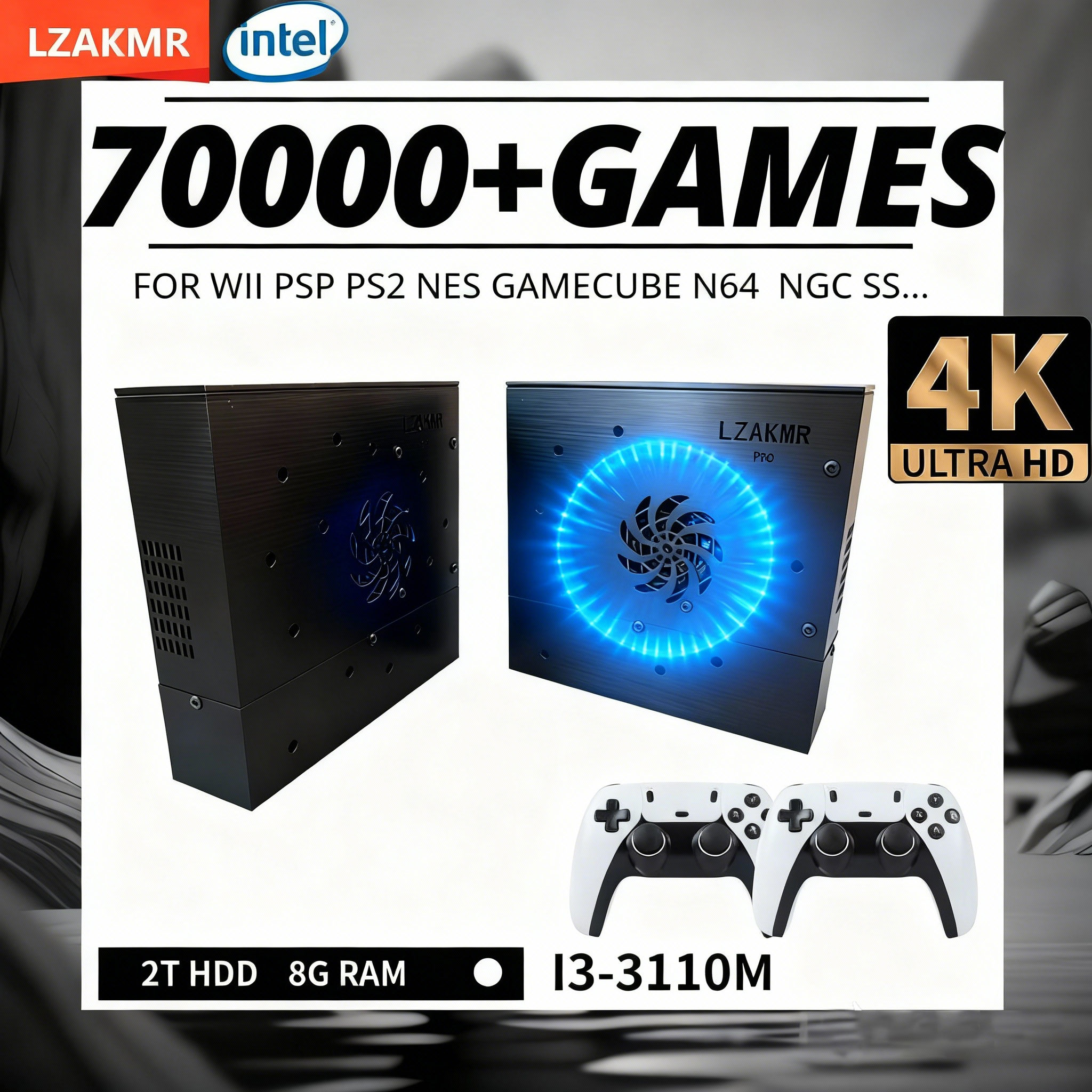 Retro Gaming On Windows - Console da gioco retrò 8G RAM