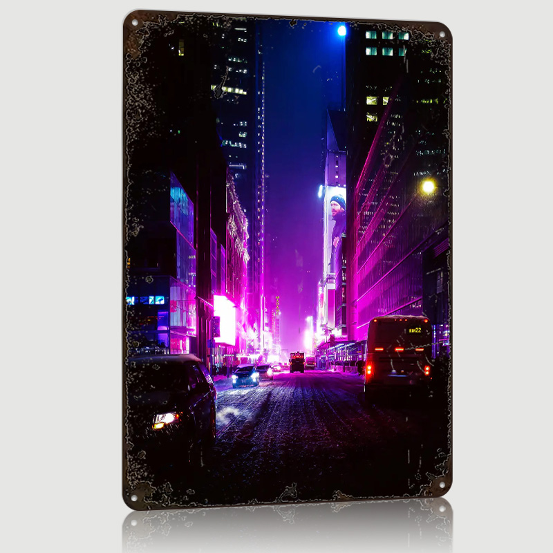 Retro Gaming York - Poster Stampato 'Un Inverno a New