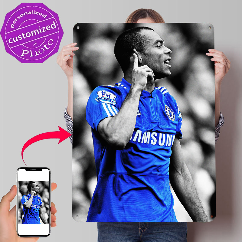 Retro Gaming Jersey - Poster 3D di Ashley Cole in