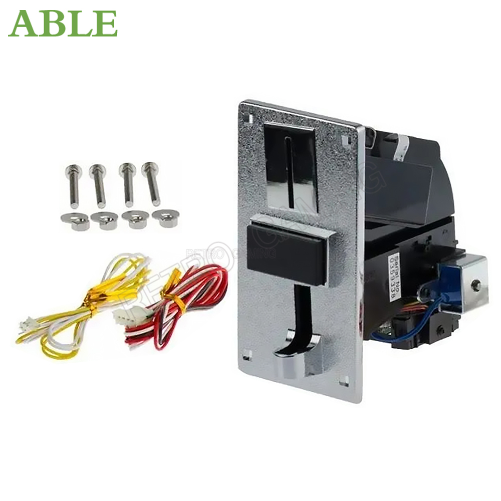 Retro Gaming Store - Accettatore di monete EU9 Pannello metallico