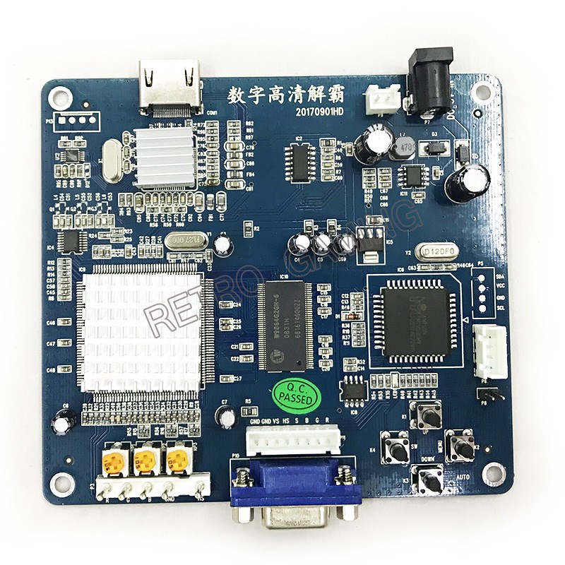Retro Gaming Store - Convertitore da CGA a HDMI, Scheda