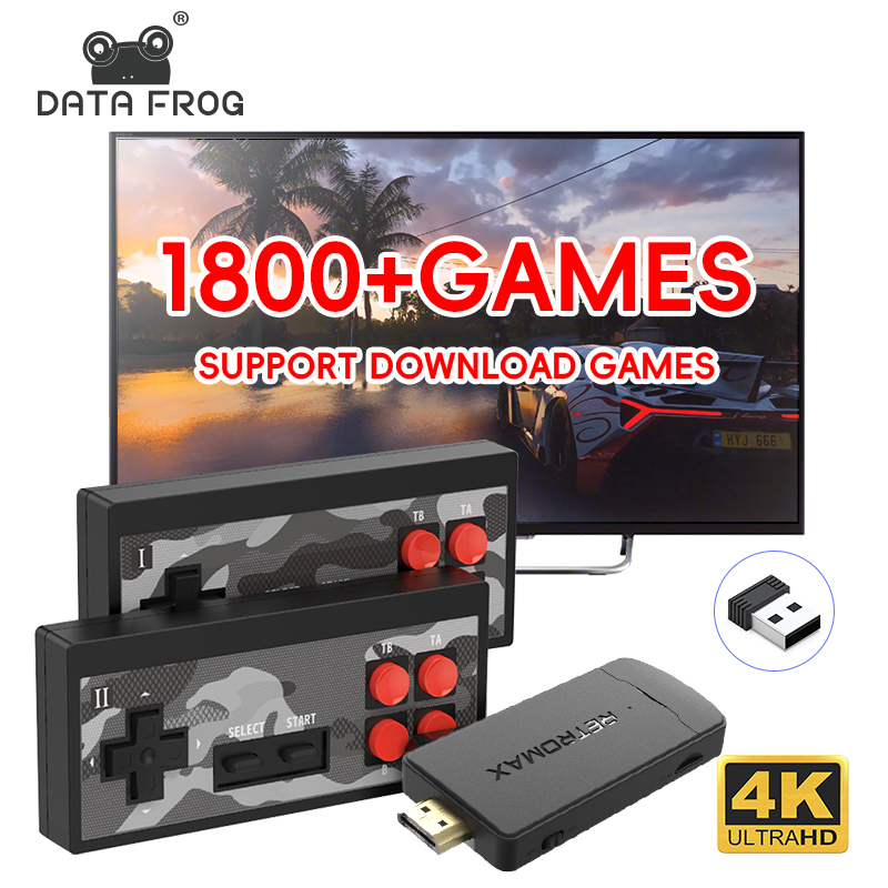 Retro Gaming Usb Stick - DATA FROG Console USB wireless portatile