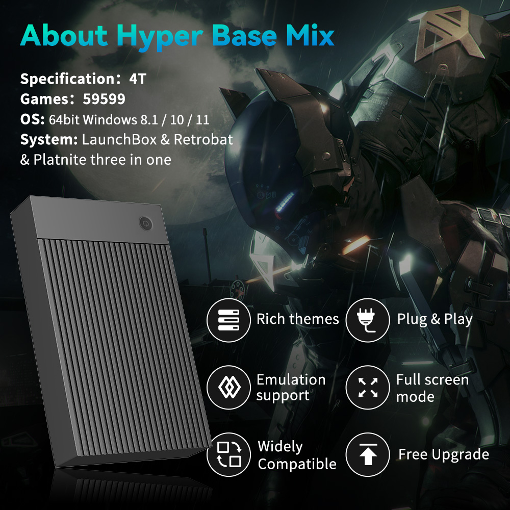 Hyper Base Mix 4TB Console di  - Retro Gaming Ps2 recensione e prezzo