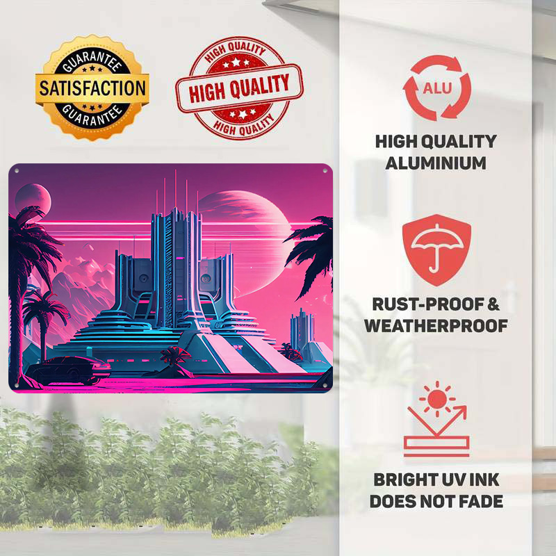 Poster in Metallo 3D Personali - Retro Gaming Vibe recensione e prezzo