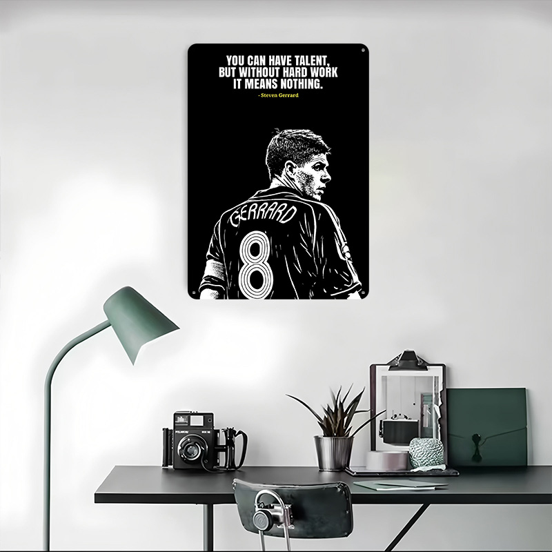 Poster in Metallo con Citazion - Retro Gaming Desk recensione e prezzo