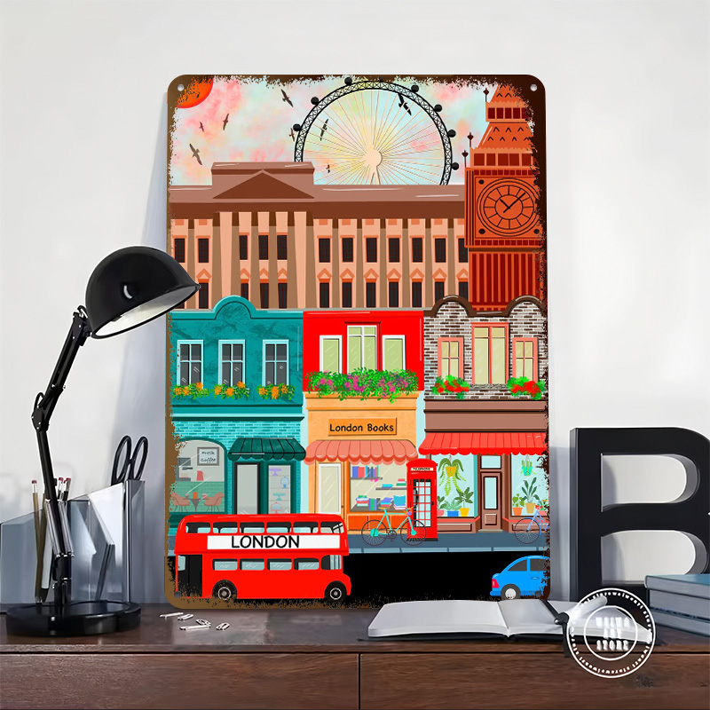 Poster in Latta di Londra, Art - Retro Gaming London recensione e prezzo