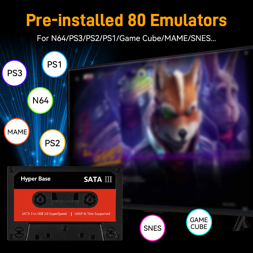 Batocera 500G/2T Emulatore Gio - Retro Gaming Ps2 recensione e prezzo