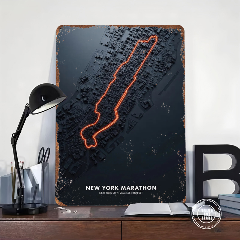 Poster in Latta con Mappa dell - Retro Gaming York recensione e prezzo