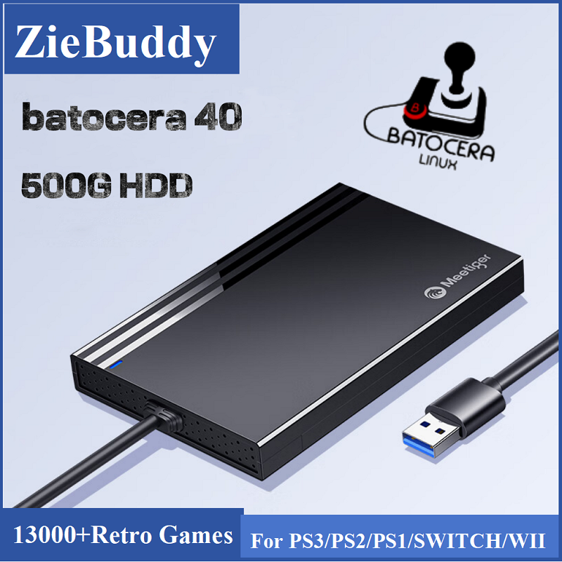 Console HDD ZieBuddy Batocera  - Retro Gaming Ps2 recensione e prezzo