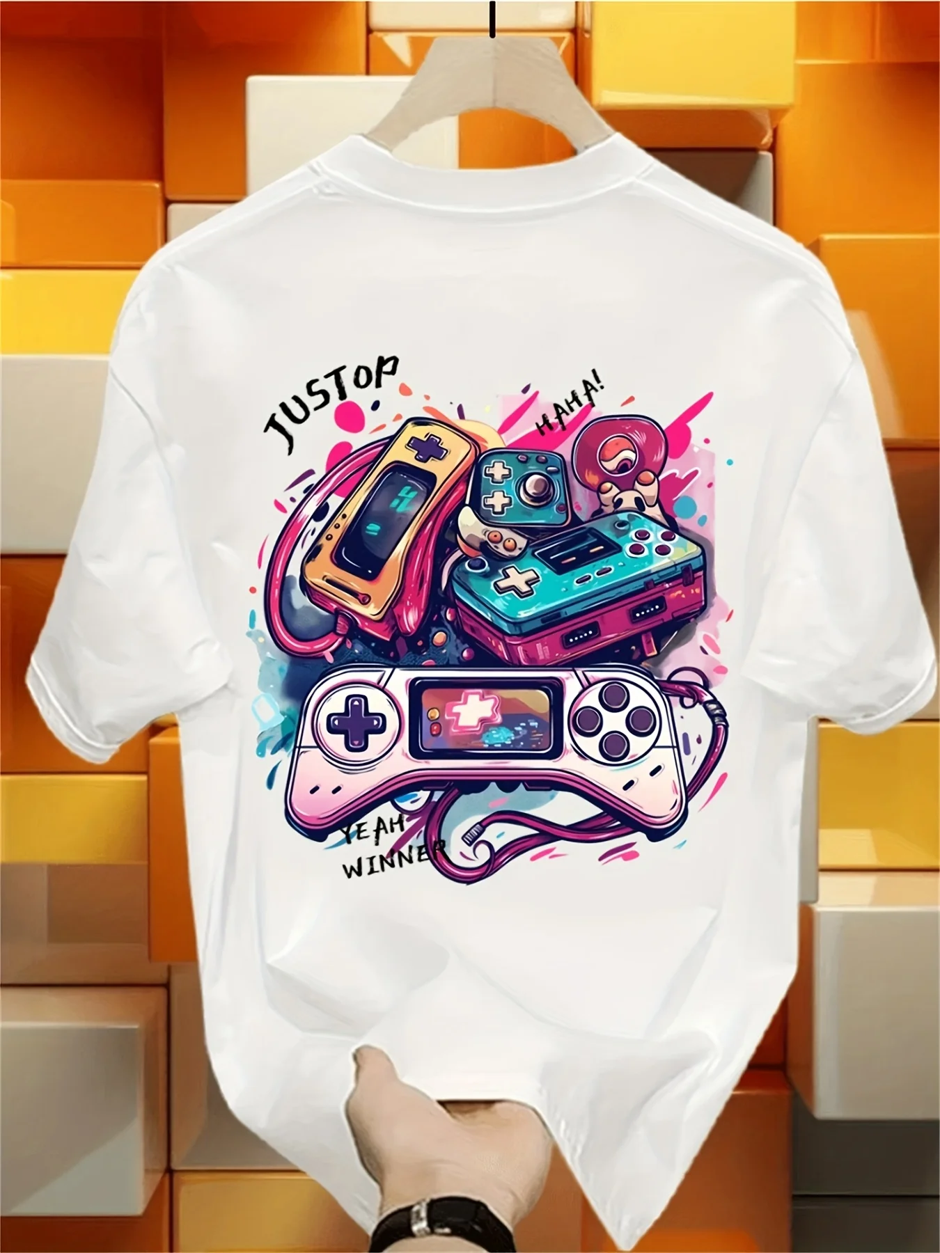 T-shirt con stampa fronte-retr - Retro Gaming Jersey recensione e prezzo