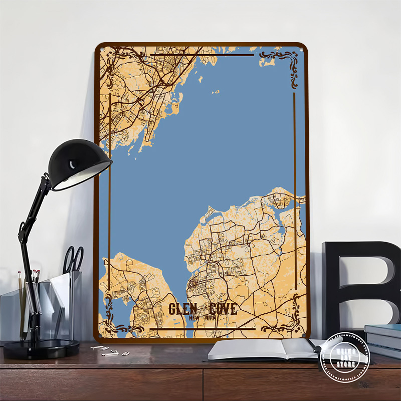 Poster in Latta con Mappa di G - Retro Gaming York recensione e prezzo