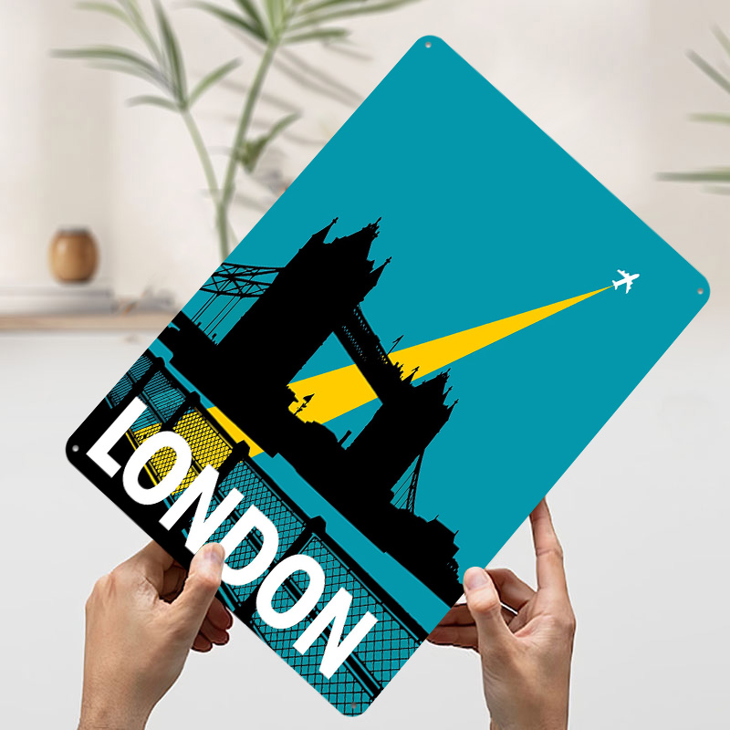 Poster in Metallo del Tower Br - Retro Gaming London recensione e prezzo