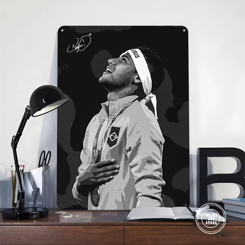 Neymar Jr. Poster Ritratto Per - Retro Gaming Desk recensione e prezzo