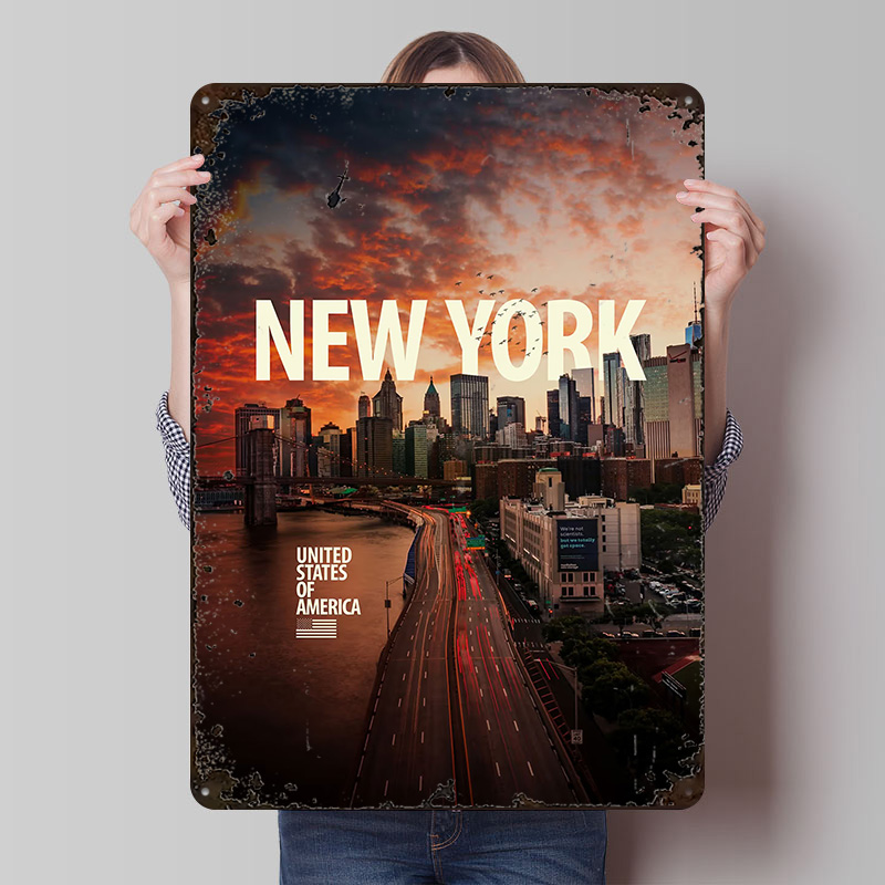 New York City Skyline Poster s - Retro Gaming York recensione e prezzo
