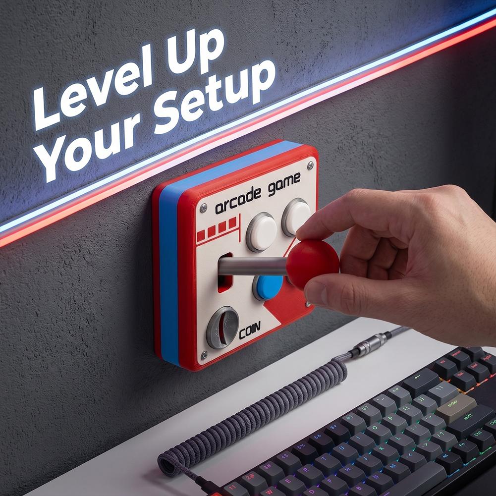 Pannello di Controllo Arcade R - Retro Gaming Desk recensione e prezzo