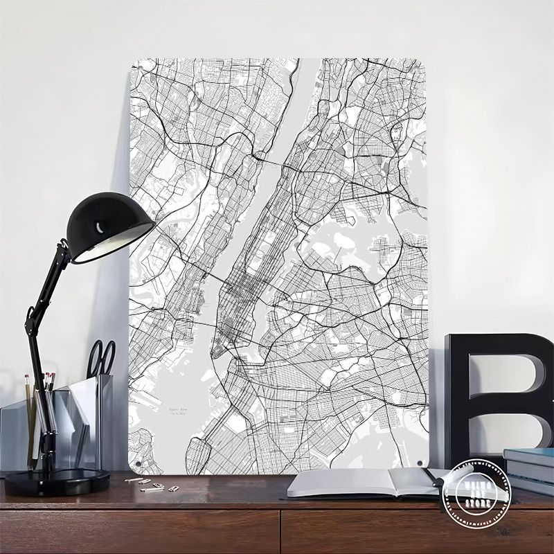 Poster con Mappa di New York,  - Retro Gaming York recensione e prezzo