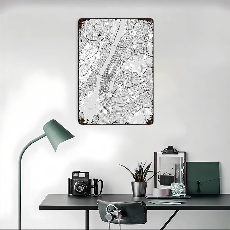 Poster con Mappa di New York,  - Retro Gaming York recensione e prezzo