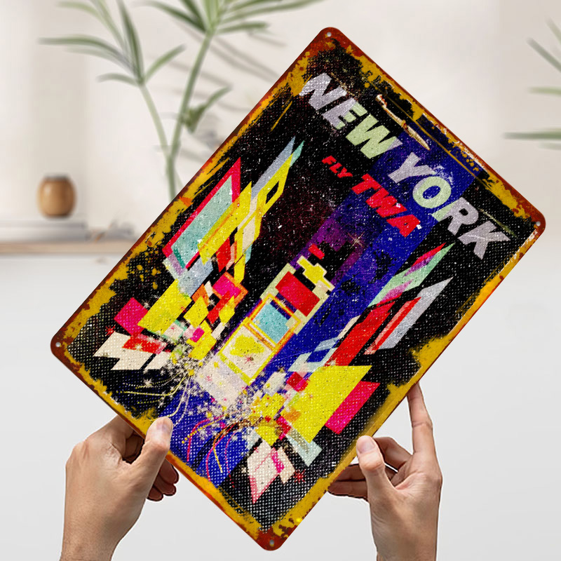 New York Fly TWA Poster in ban - Retro Gaming York recensione e prezzo