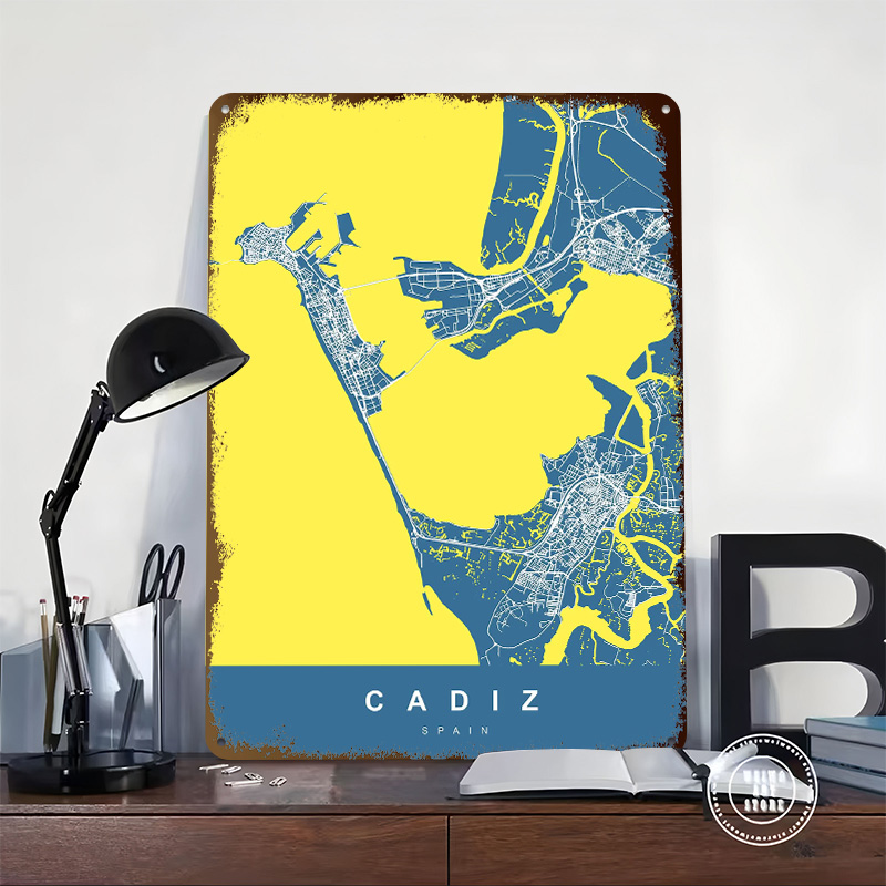 CADIZ SPIN Poster in banda sta - Retro Gaming Desk recensione e prezzo