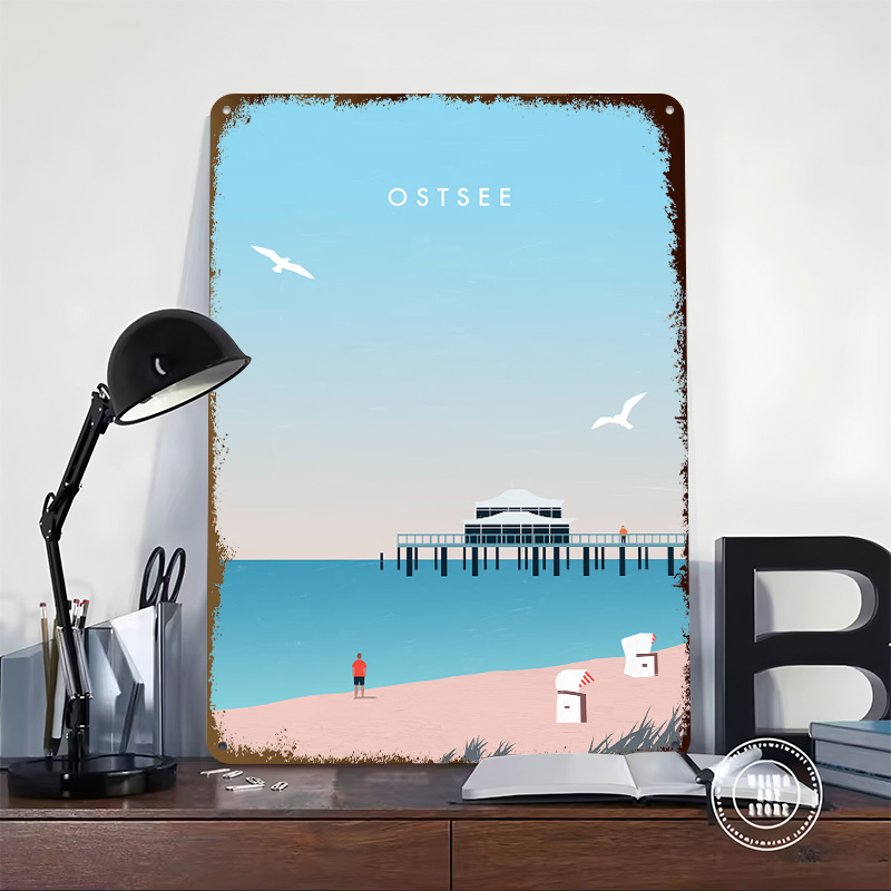 Poster del Mar Baltico, Targhe - Retro Gaming Bar recensione e prezzo