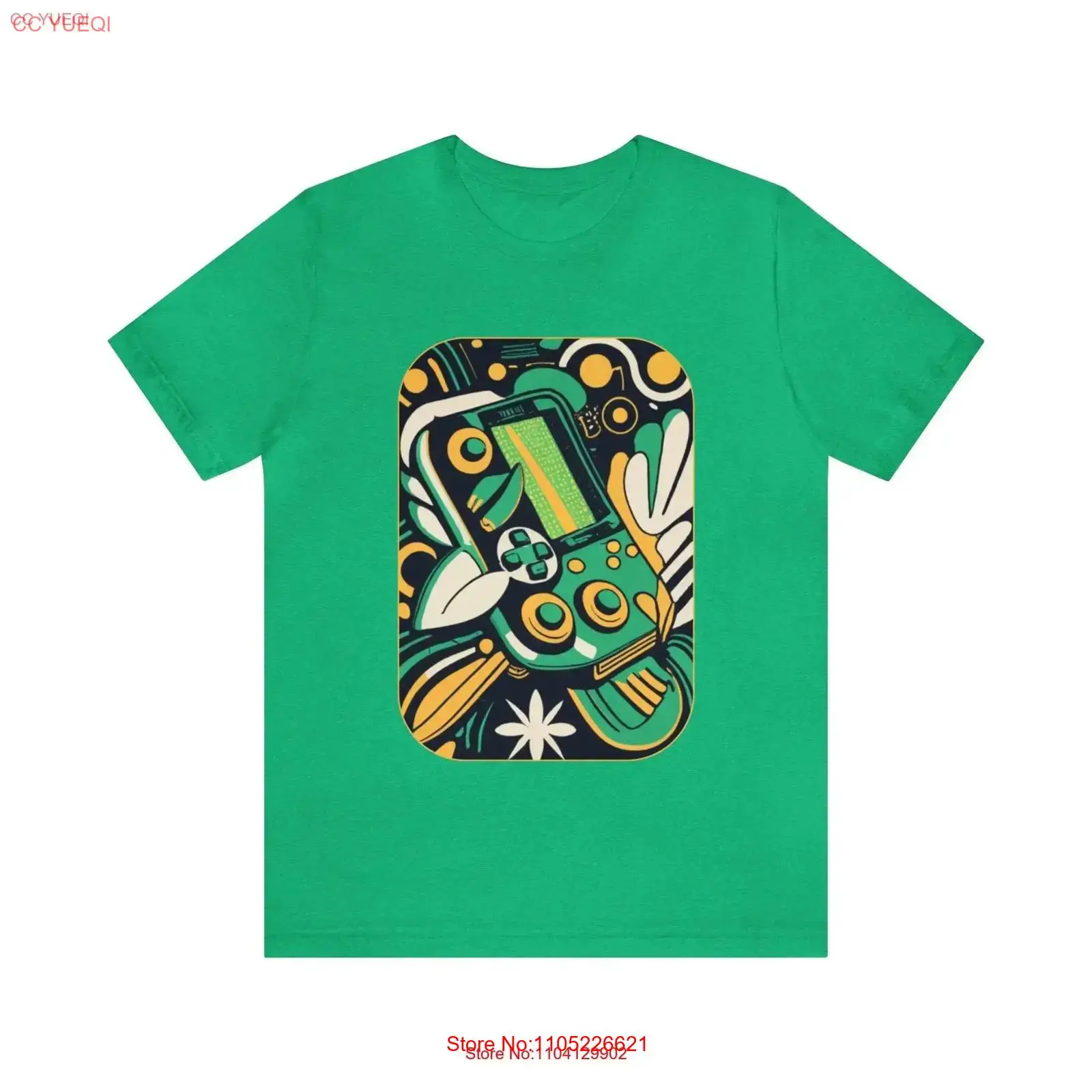 Maglietta Leafy Green Jersey r - Retro Gaming Jersey recensione e prezzo