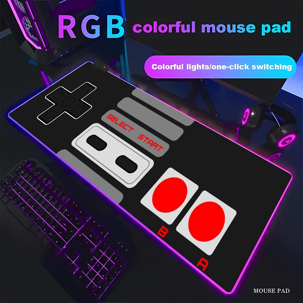 Tappetino per mouse grande RGB - Retro Gaming Desk recensione e prezzo