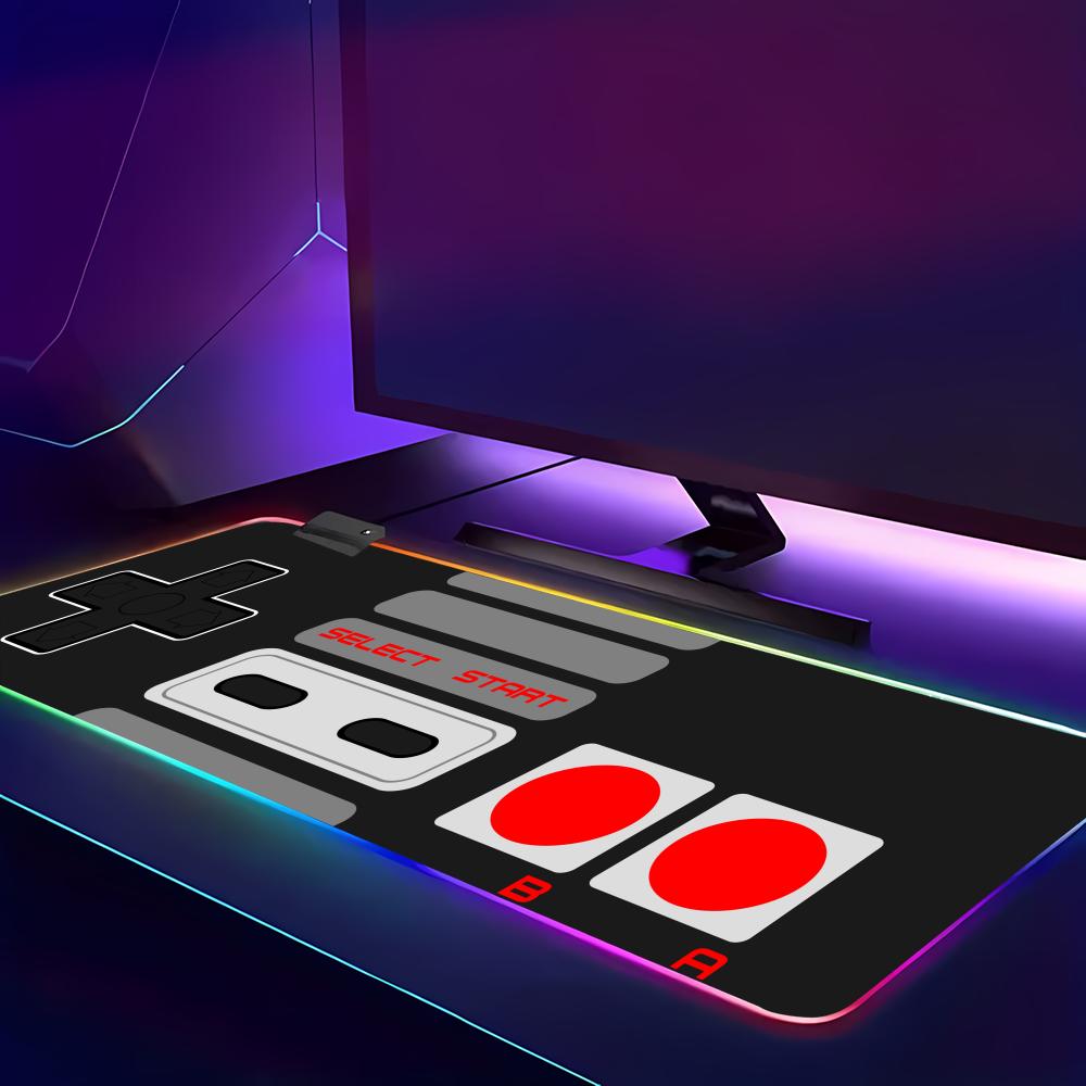 Tappetino per mouse grande RGB - Retro Gaming Desk recensione e prezzo