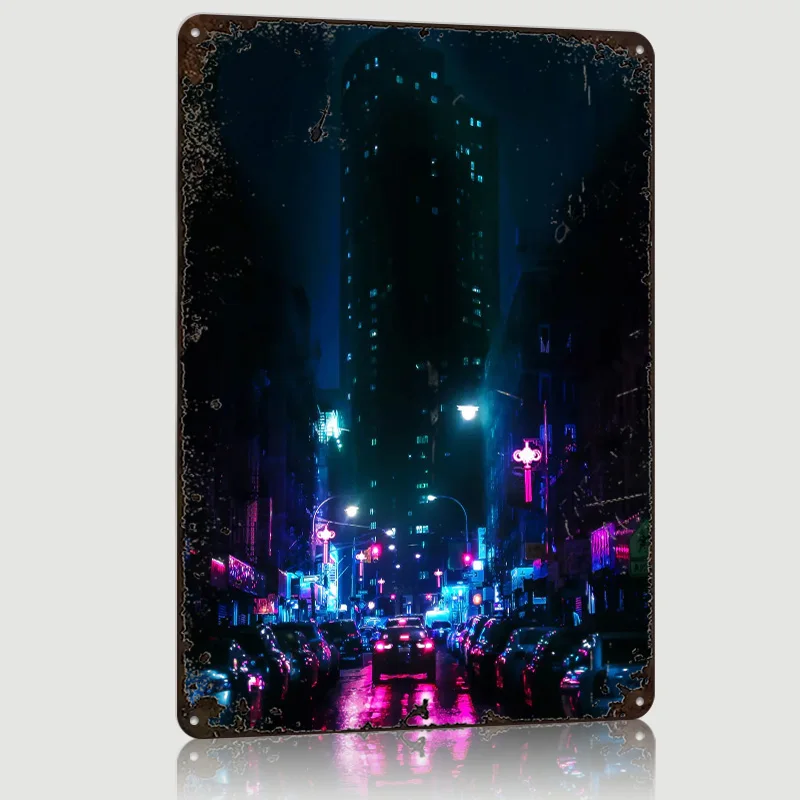 Poster in Metallo 'New York Al - Retro Gaming York recensione e prezzo