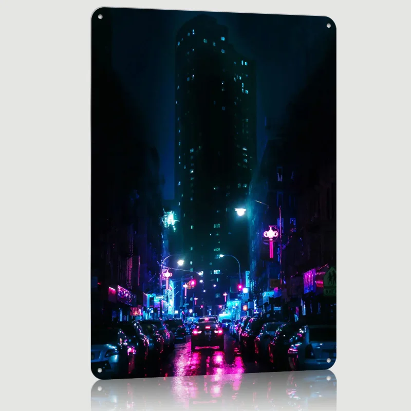 Poster in Metallo 'New York Al - Retro Gaming York recensione e prezzo
