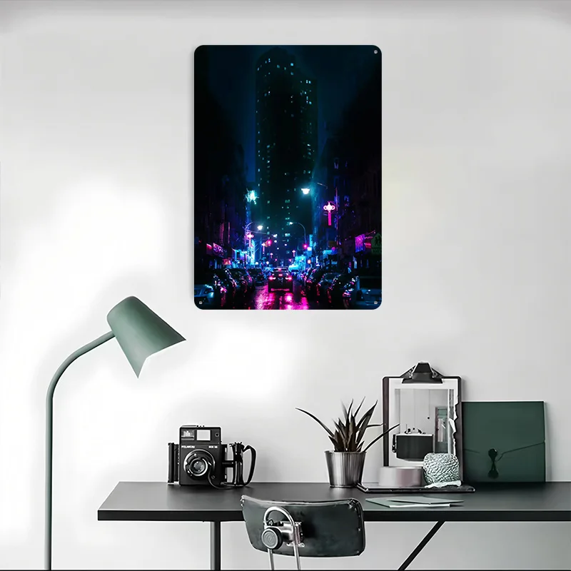 Poster in Metallo 'New York Al - Retro Gaming York recensione e prezzo
