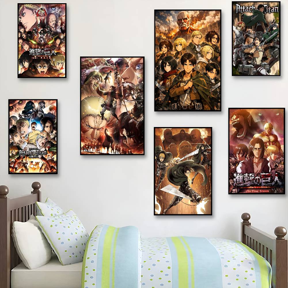 Poster Adesivi di Attack on Ti - Retro Gaming Bar recensione e prezzo