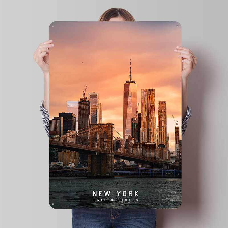 Poster in Latta di New York, A - Retro Gaming York recensione e prezzo