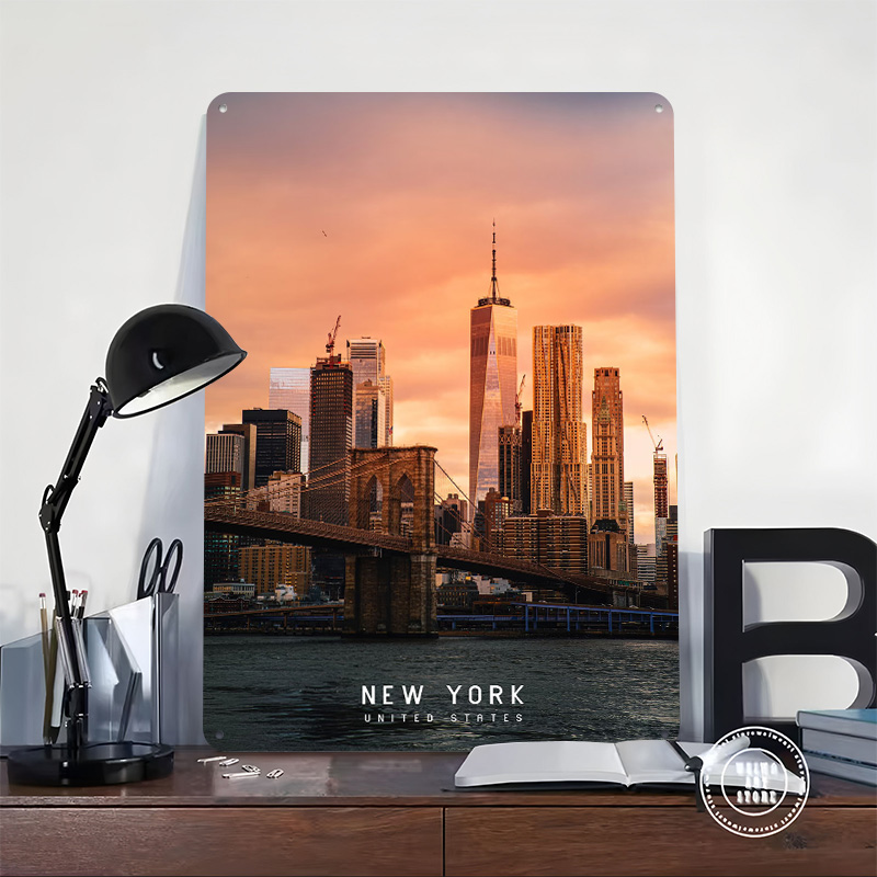 Poster in Latta di New York, A - Retro Gaming York recensione e prezzo
