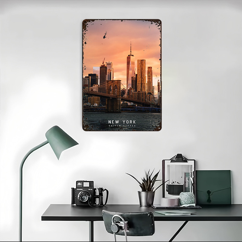 Poster in Latta di New York, A - Retro Gaming York recensione e prezzo